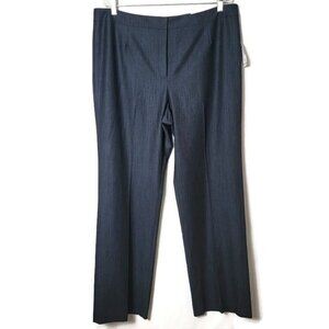 Jones Studio Separates Gray Classic Fit Career Work Wear Straight Leg Pants 16